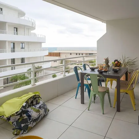 Apartment Valras-loc Archipel Panarea Terrasse Et Vue